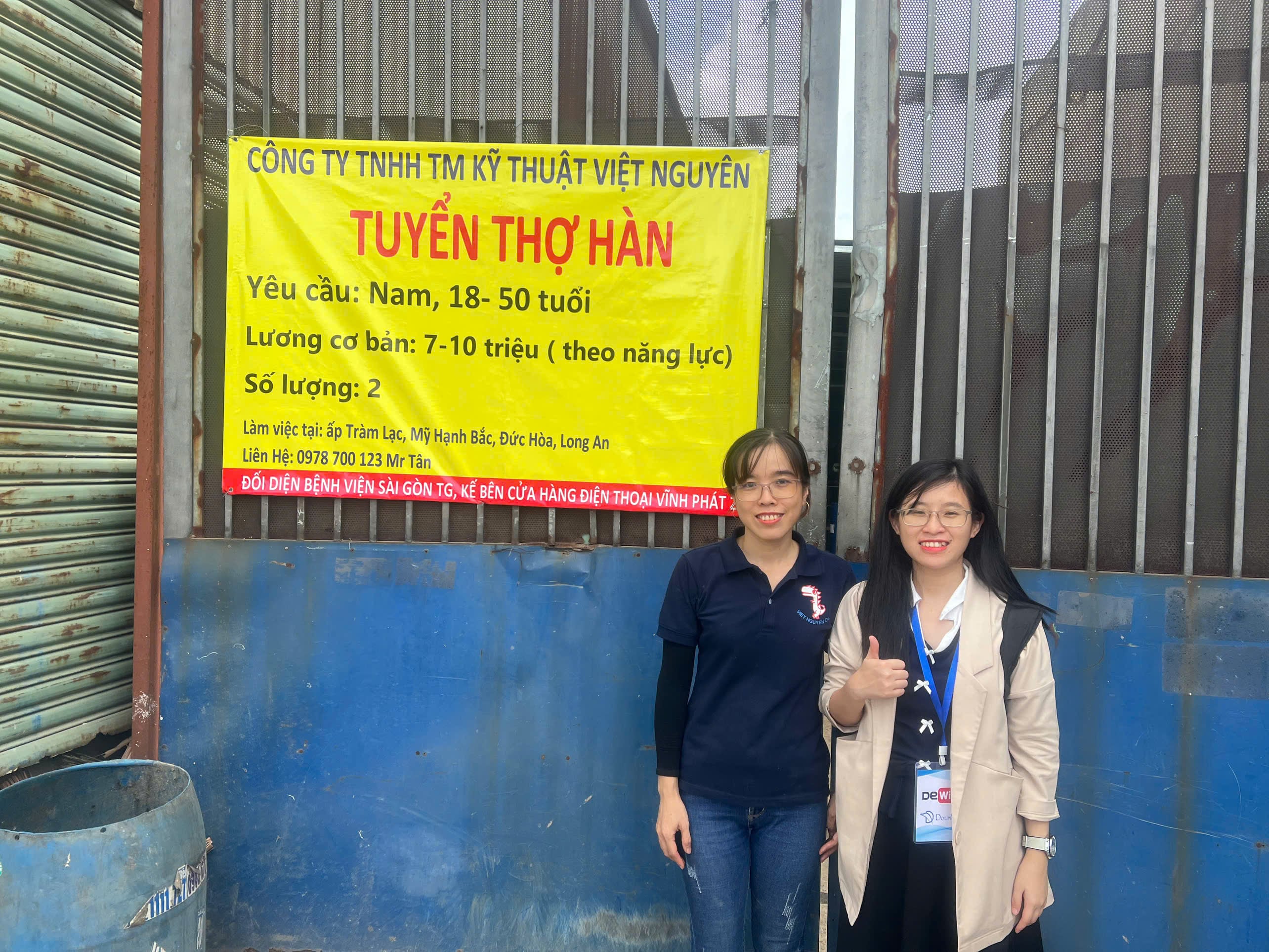 Picture with Sales Team Leader